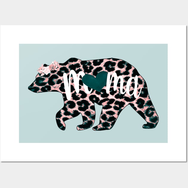 Mama Bear Wall Art by Design Anbay